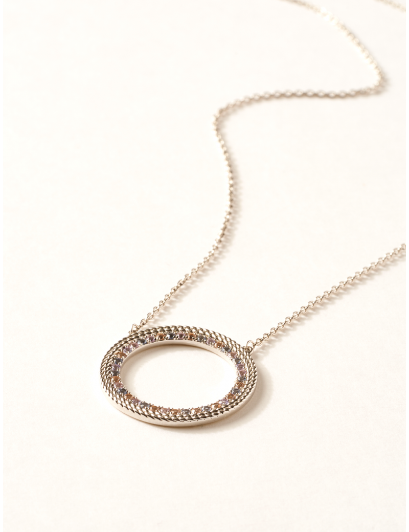 Collier Argent 925 & Oz Cordelle Saunier