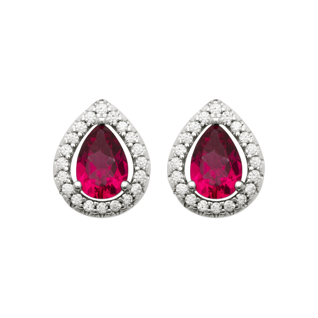 Boucles d'oreilles puces Argent 925 & OZ Anne