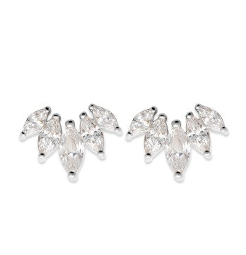 Boucles d'oreilles Argent 925 puces Béatriz