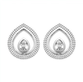 Boucles d'oreilles Argent 925 & OZ forme goutte Anthéa