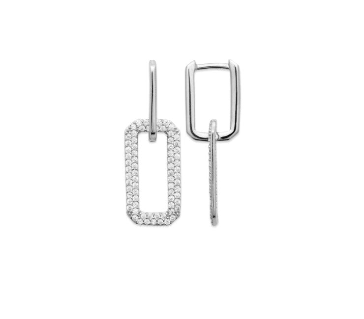 Boucles d'oreilles Argent 925 & OZ Imagine