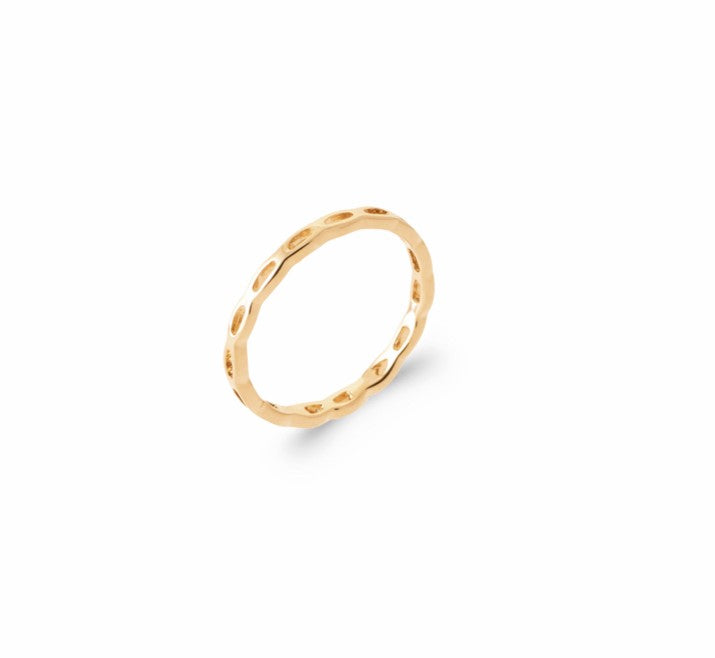 Bague Plaqué Or Bambaya