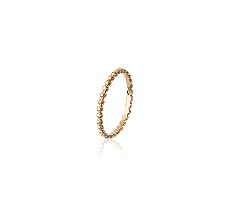 Bague Plaqué Or Indra