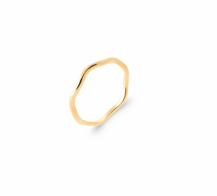 Bague Plaqué Or Luiza