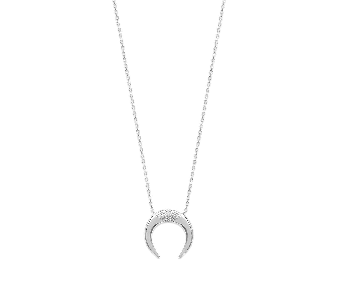 Collier Argent 925 lune Saori