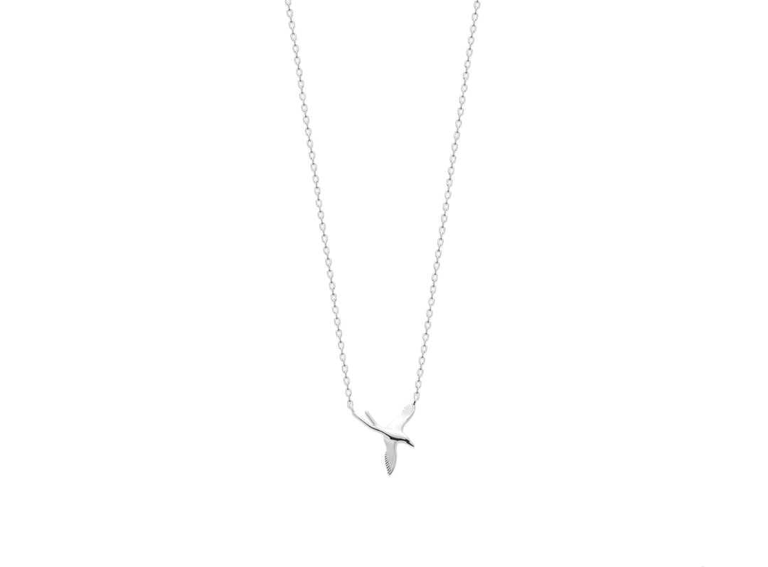 Collier Argent 925 motif oiseau Akari