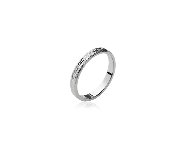 Alliance mixte Argent 925 Stella