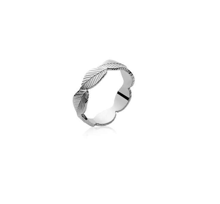 Bague Argent 925 Feuille