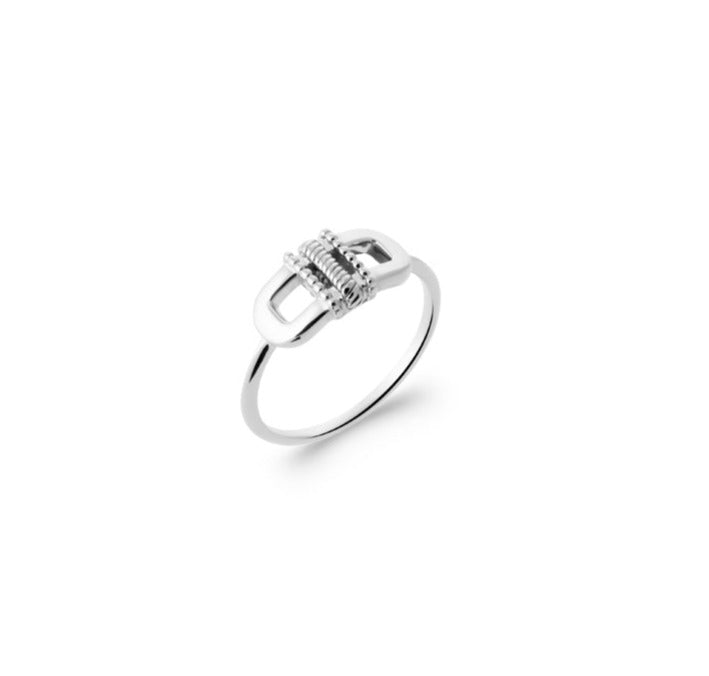 Bague Argent 925 motif Aztèque Akumal
