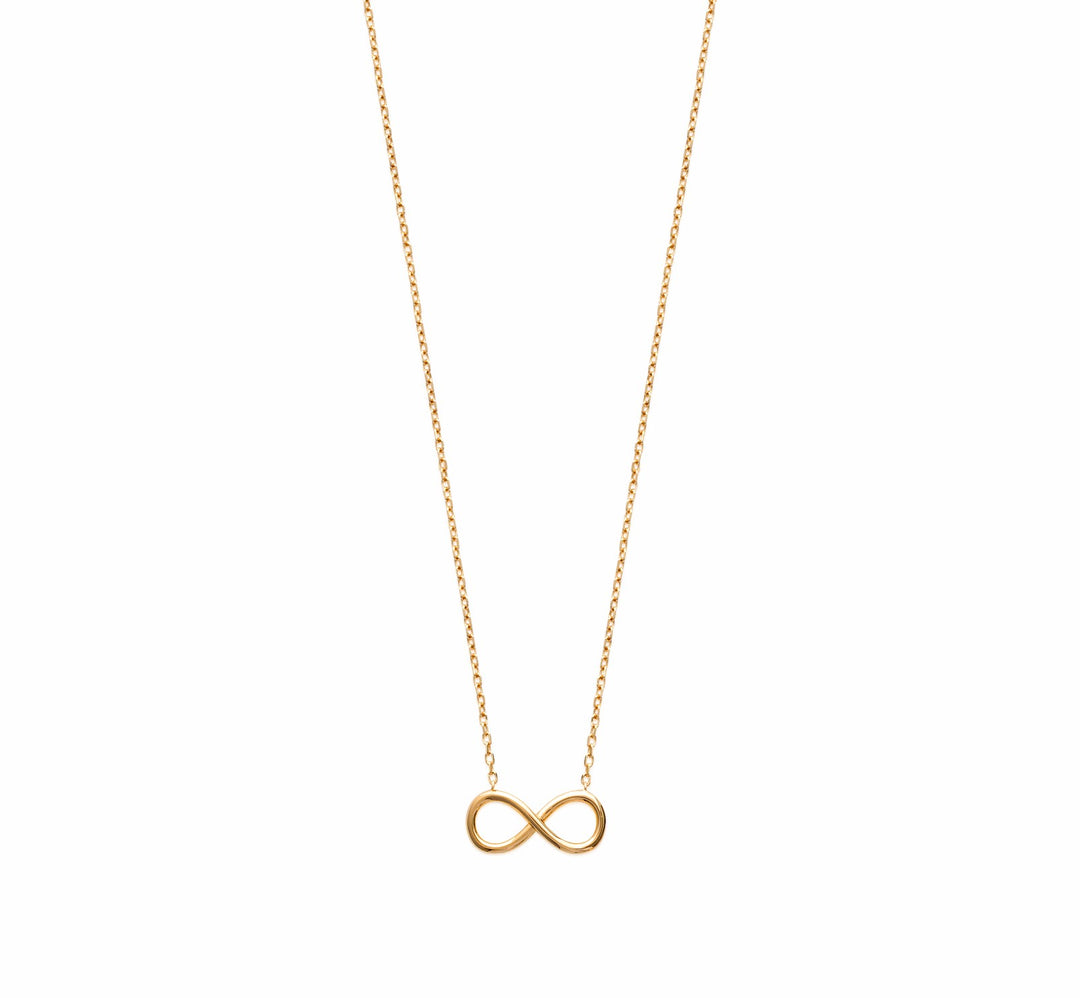 Collier Plaqué Or motif infini