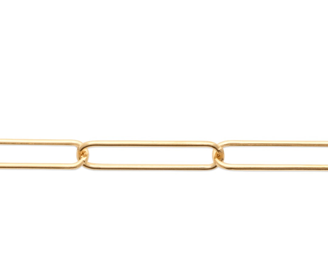 Bracelet Plaqué Or maille trombone Zoé