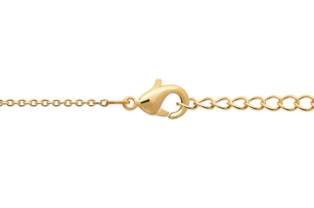 Bracelet Plaqué Or & Pierre de lune Galet