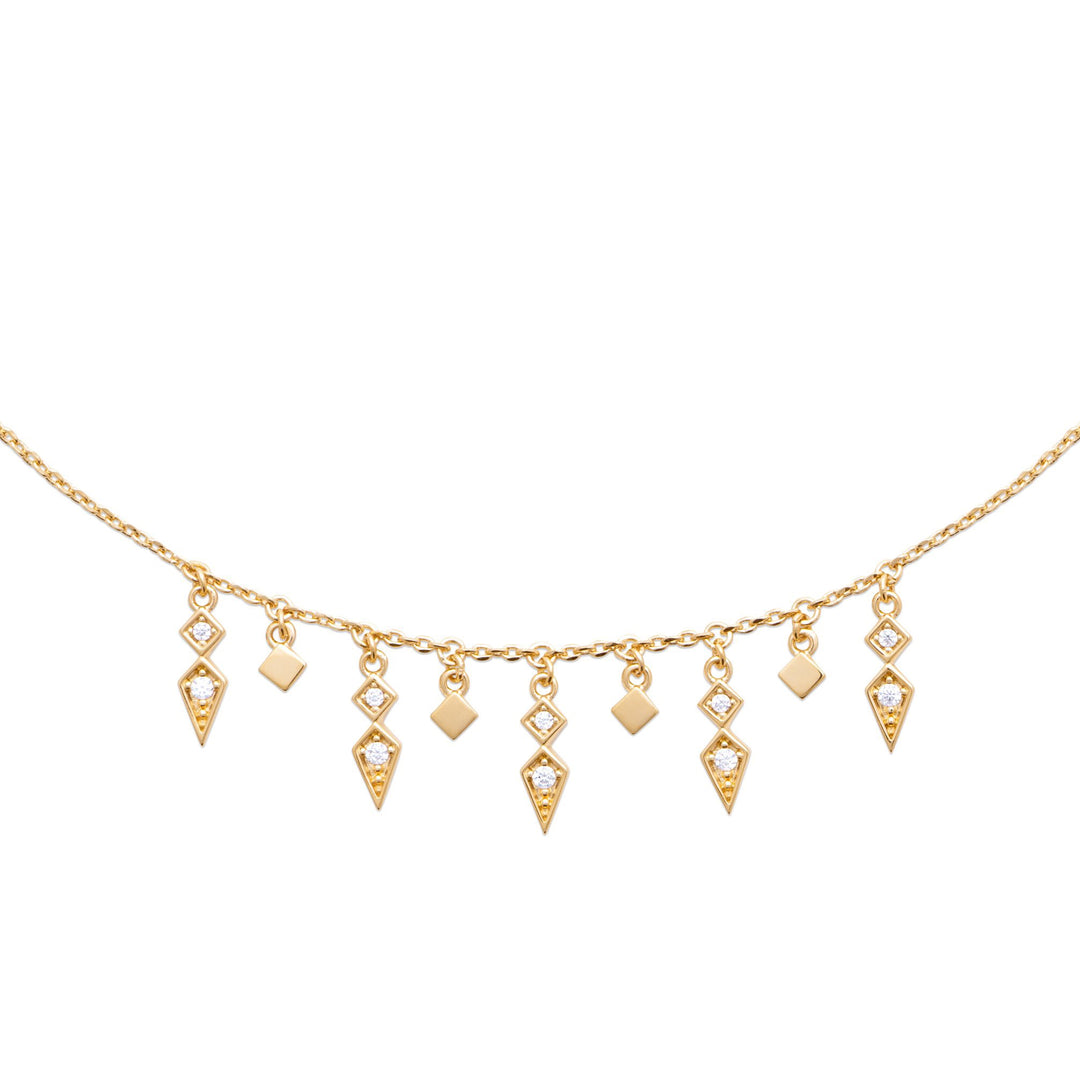 Collier Plaqué Or & OZ Lily
