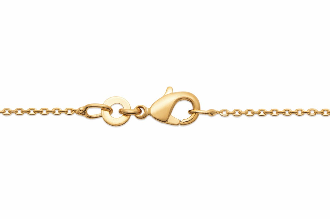 Collier Plaqué Or soleil & Aventurine Dellia