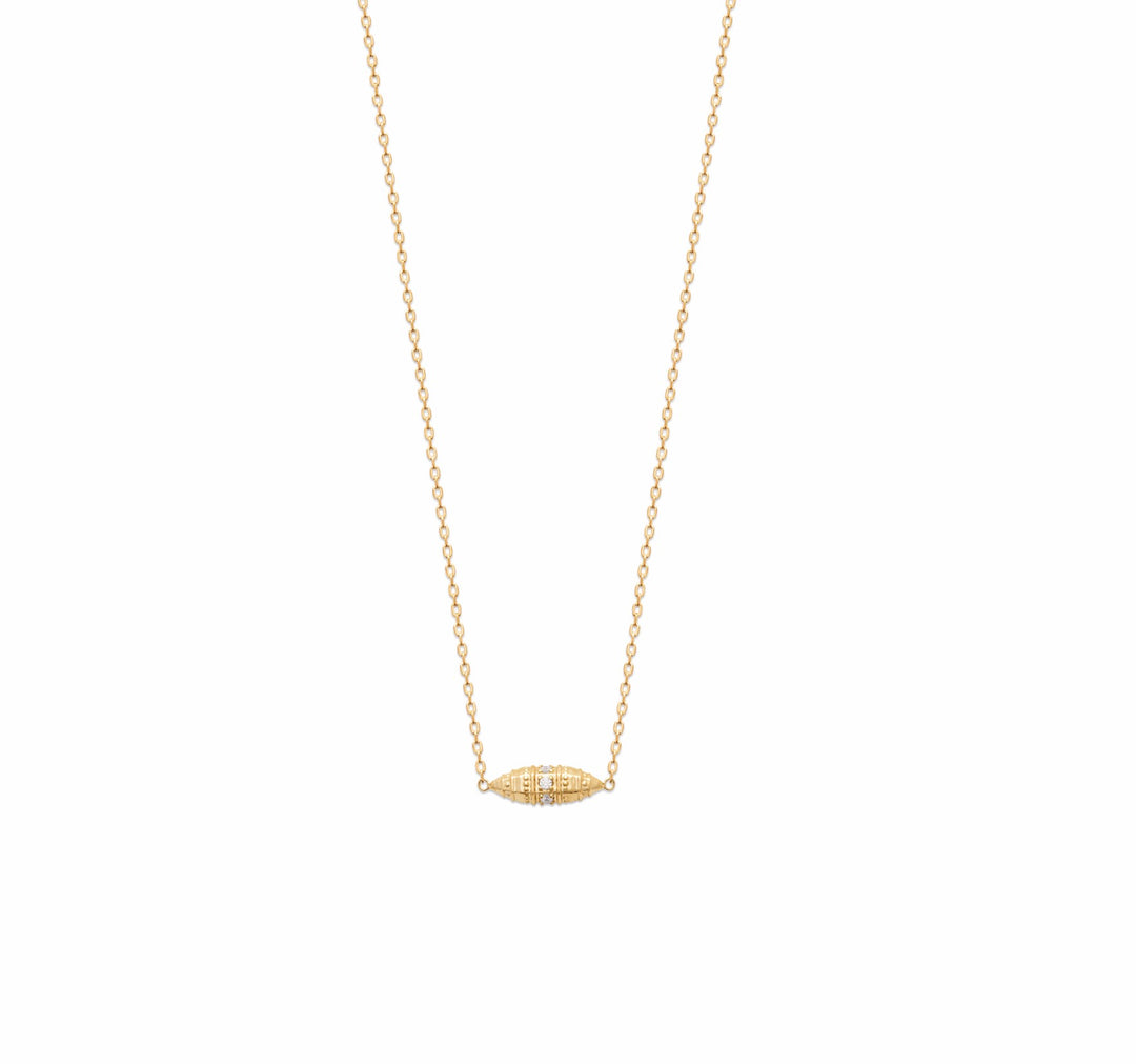 Collier Plaqué Or & OZ cylindre Paige