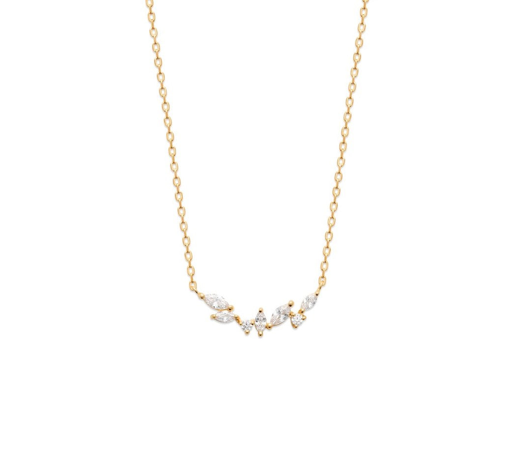 Collier Plaqué Or & OZ Barbara