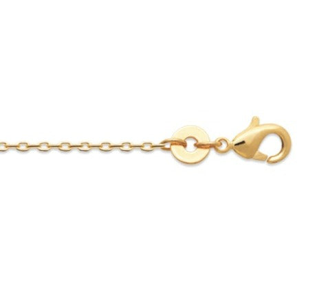 Bracelet Plaqué or & OZ bleu Jeanne