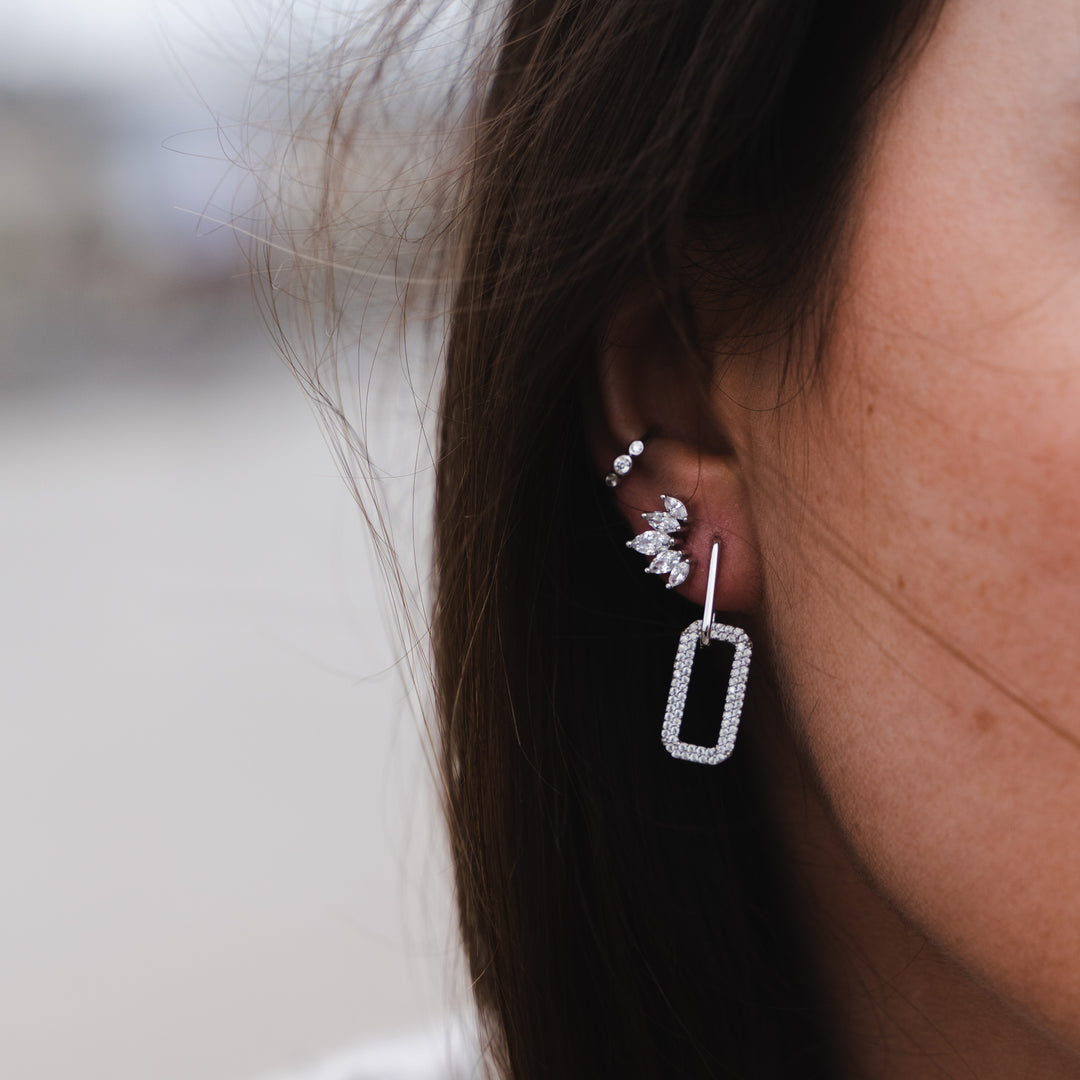 Boucles d'oreilles Argent 925 & OZ Imagine