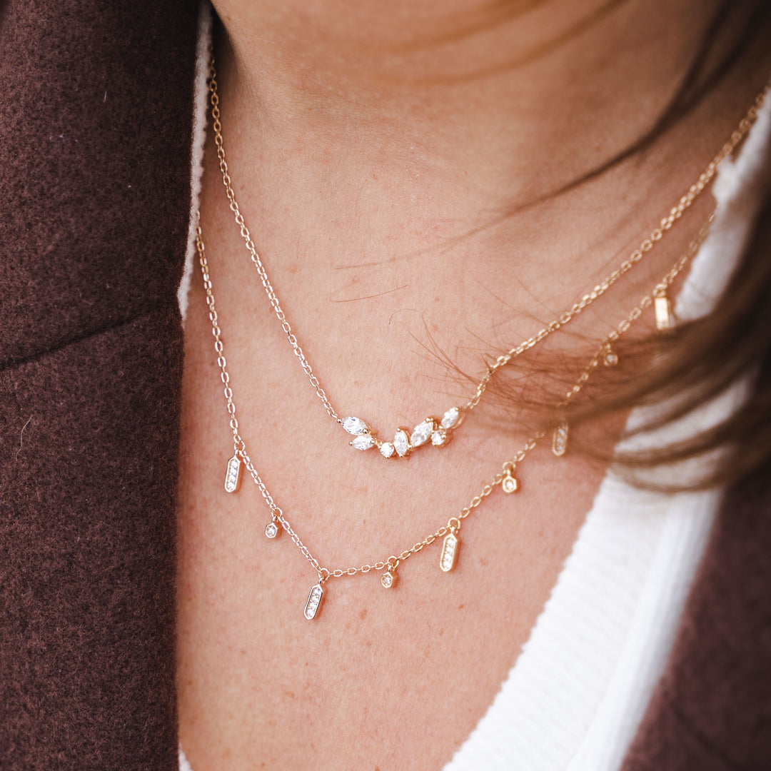 Collier Plaqué Or & OZ Barbara