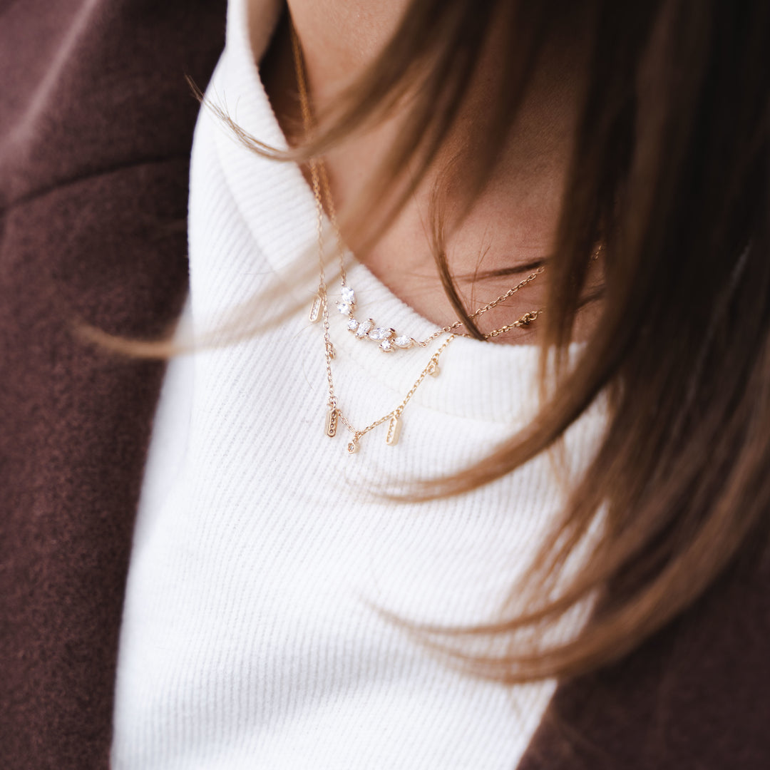 Collier Plaqué Or & OZ Barbara