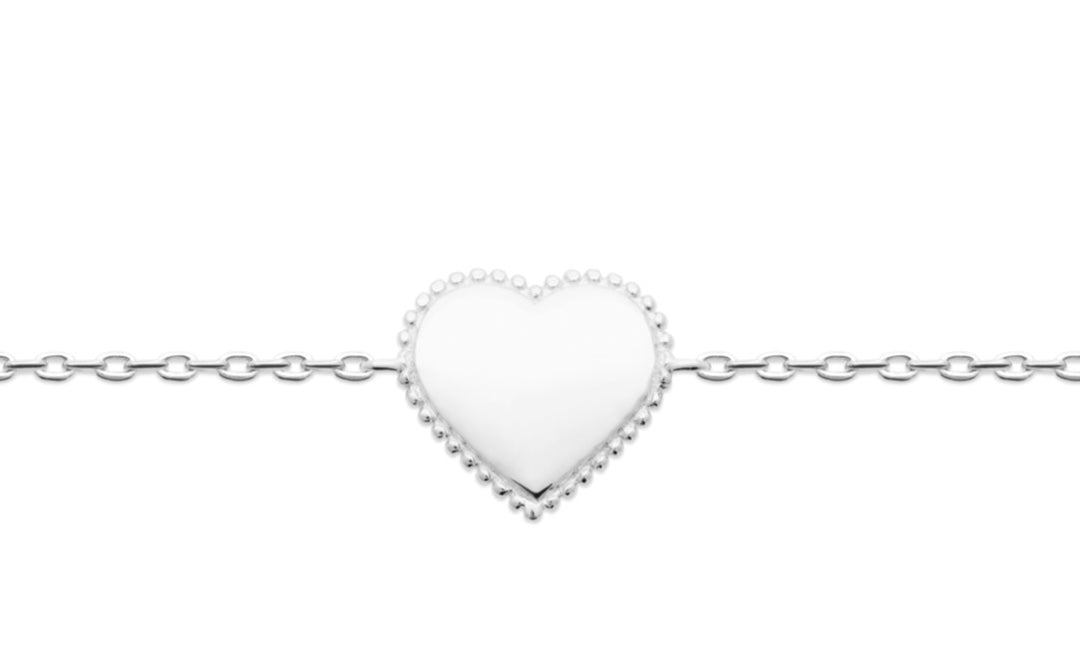 Collier Argent 925 Cœur