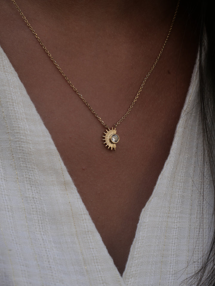 Collier Plaqué Or & Oz Romane