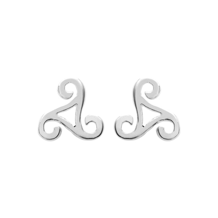 Boucles d'oreilles Argent 925 motif Triskèle