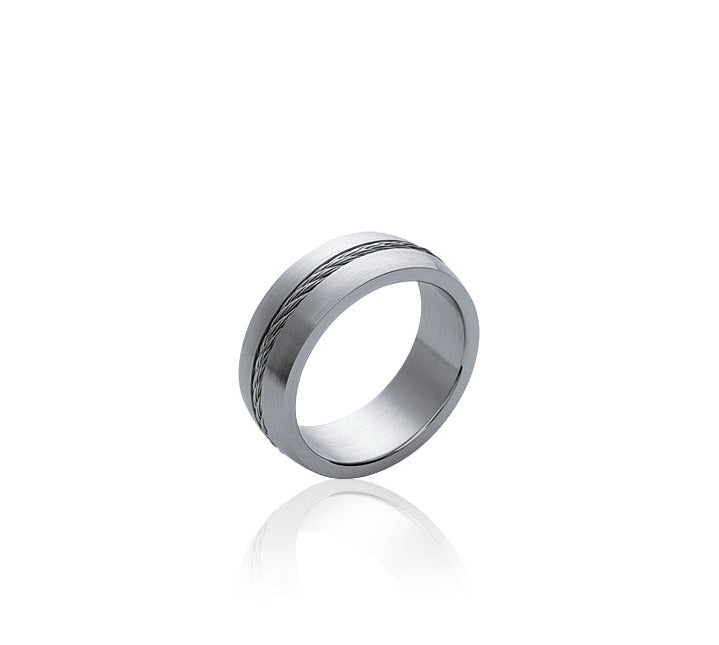 Bague Acier inoxydable Homme Libre