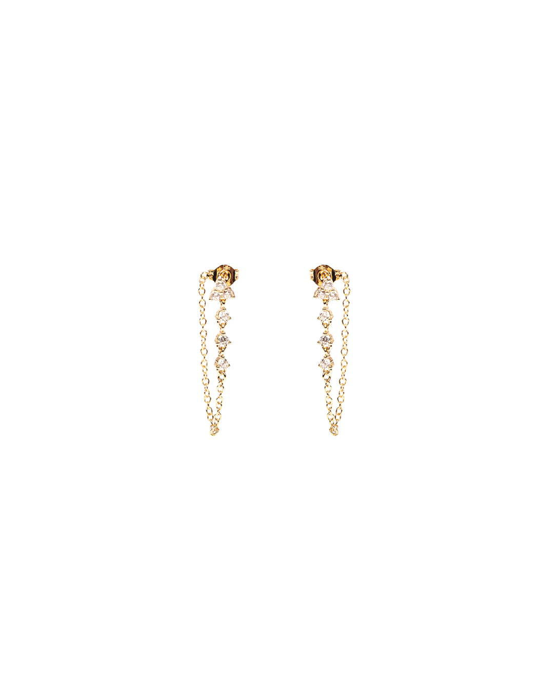 Boucles d'oreilles Plaqué Or & Oz Lise