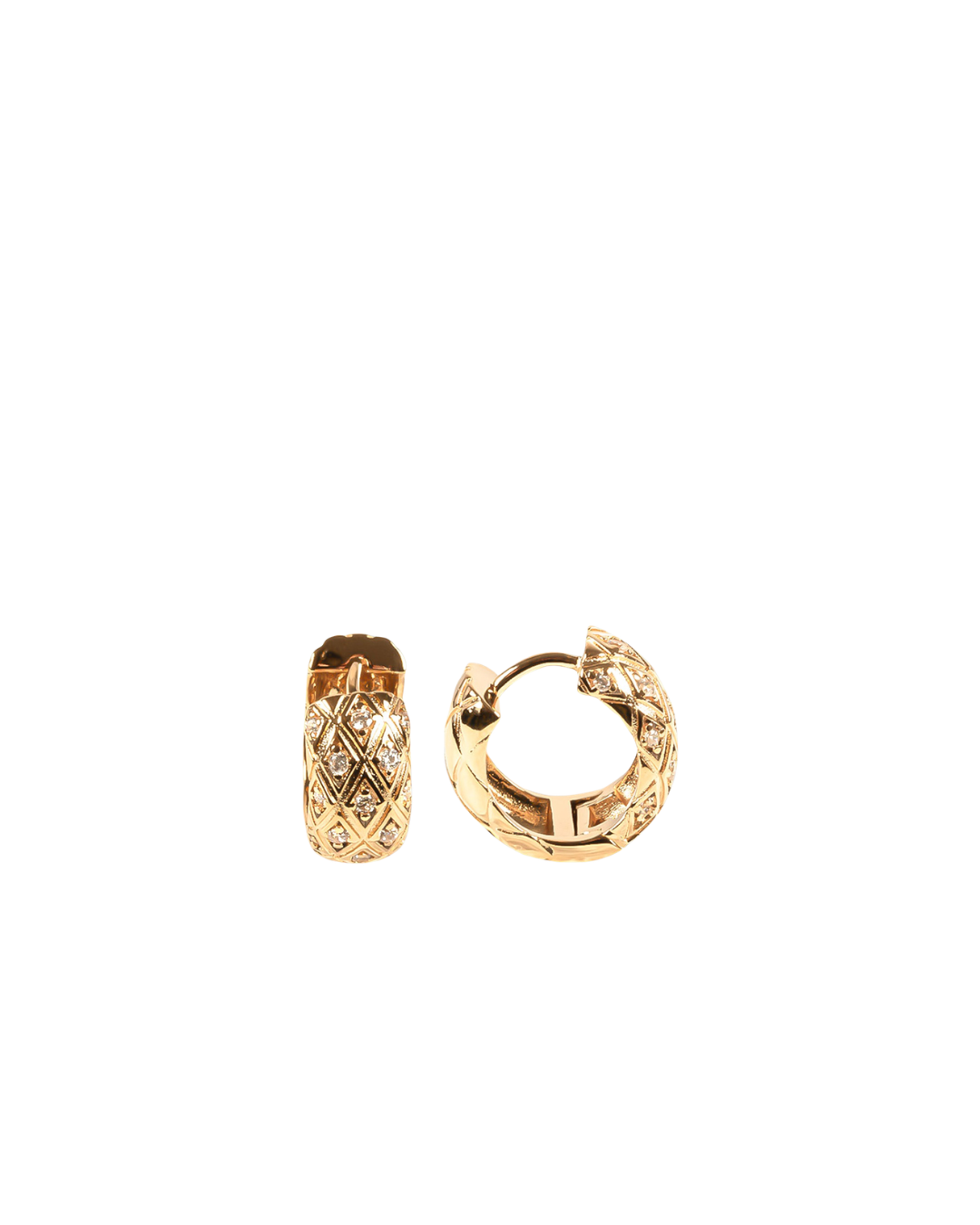 Boucles d'oreilles Plaqué Or & Oz Noor