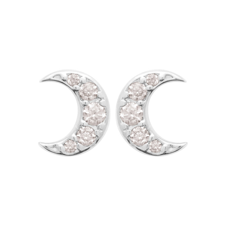 Boucles d'oreilles Argent 925 & Oz Lune