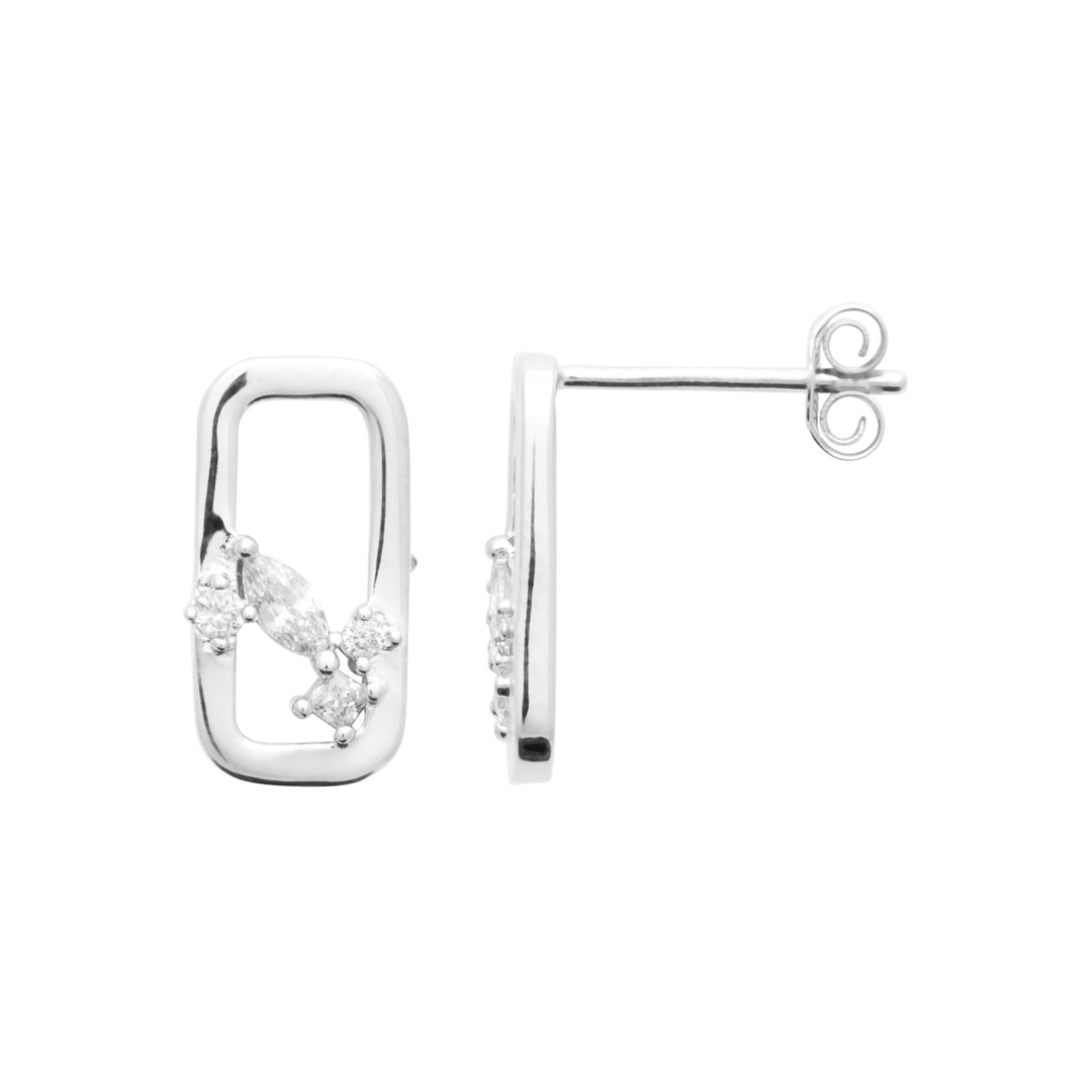 Boucles d'oreilles Argent 925 & Oz Isaé