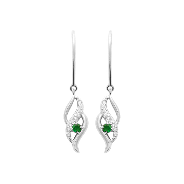 Boucles d'oreilles Argent 925 & Oz Rym