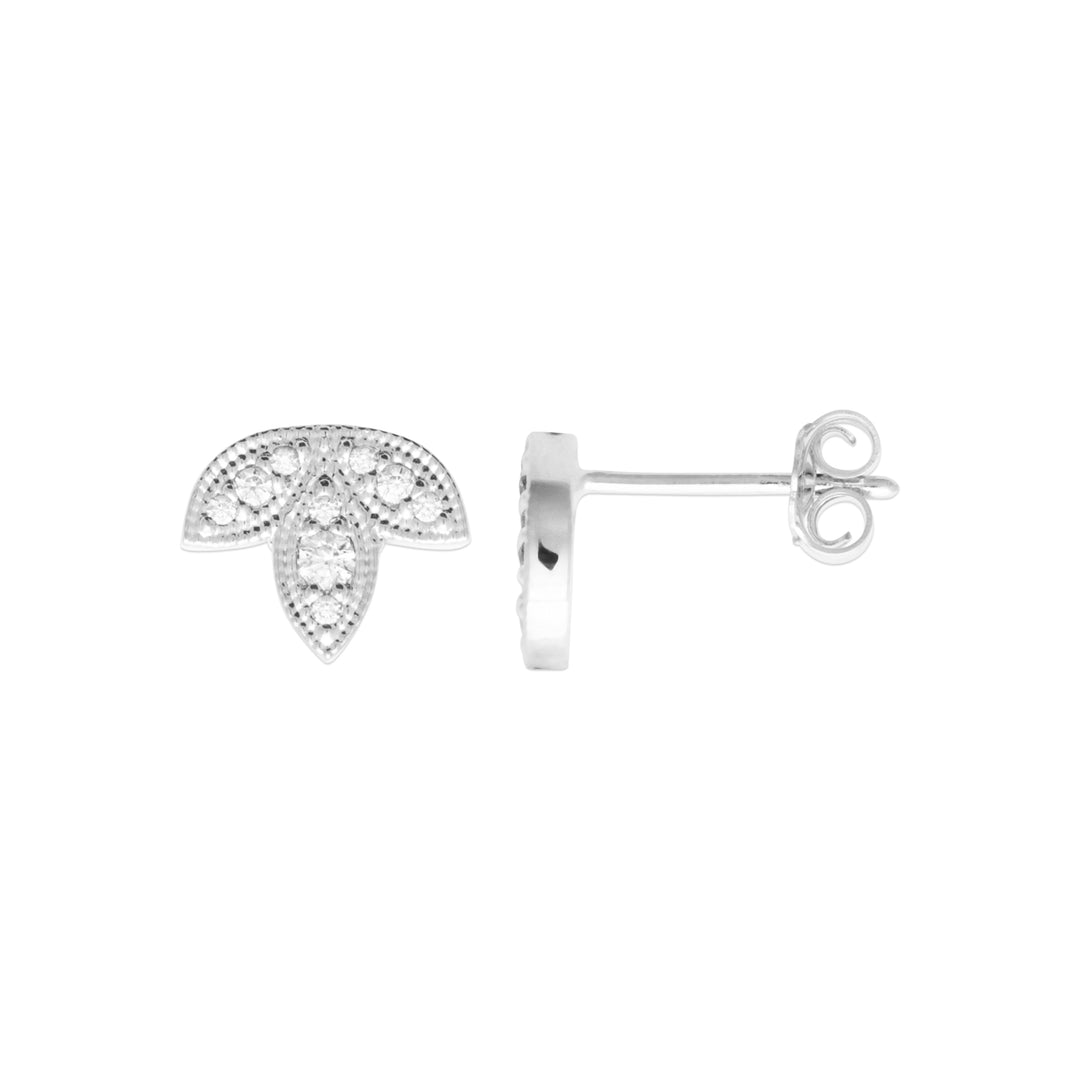 Boucles d'oreilles Argent 925 & OZ Prismal