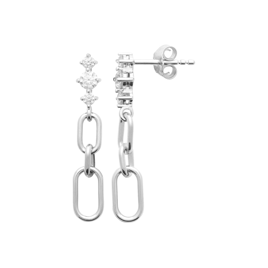 Boucles d'oreilles Argent 925 & Oz Bright