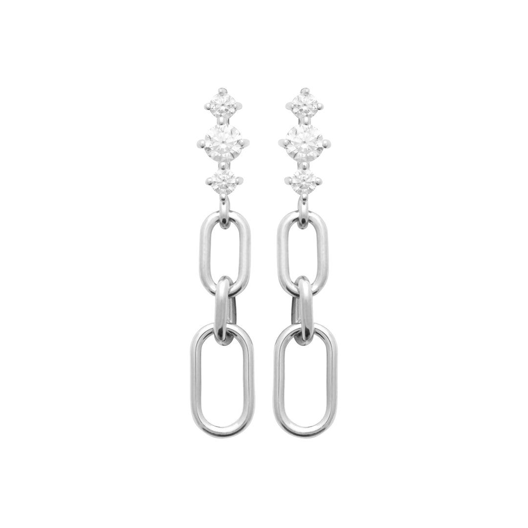 Boucles d'oreilles Argent 925 & Oz Bright