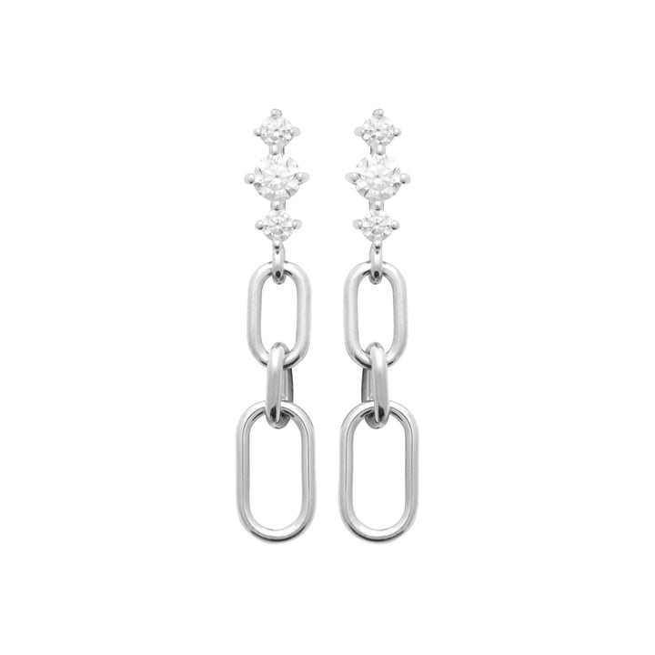 Boucles d'oreilles Argent 925 & Oz Bright