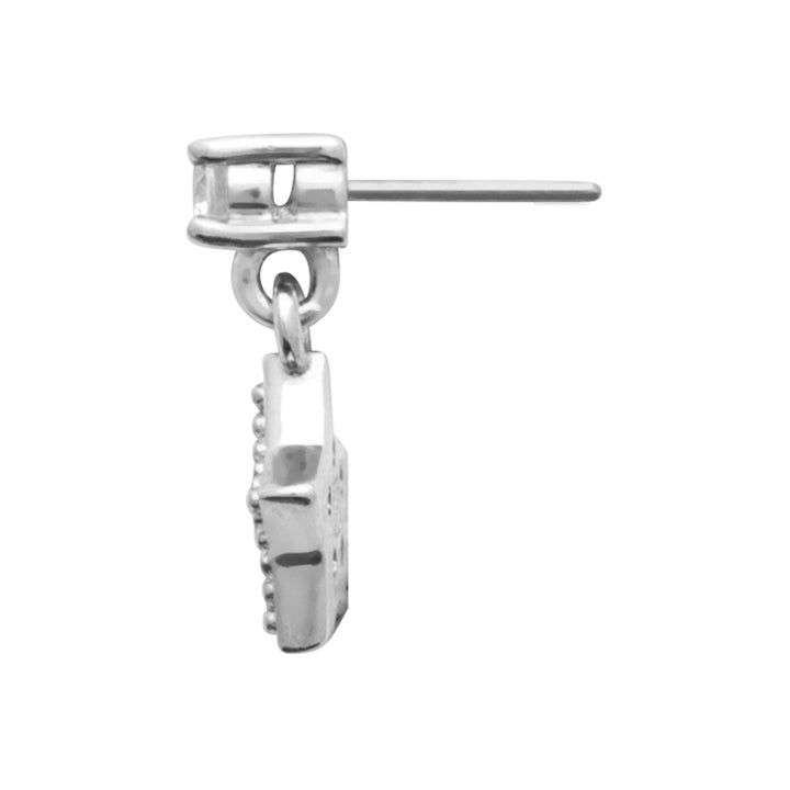 Piercing Argent 925 & Oz Tige Titane Avel