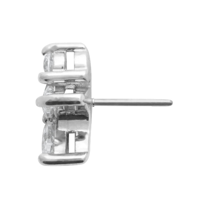 Piercing Argent 925 & Oz Tige Titane Serel