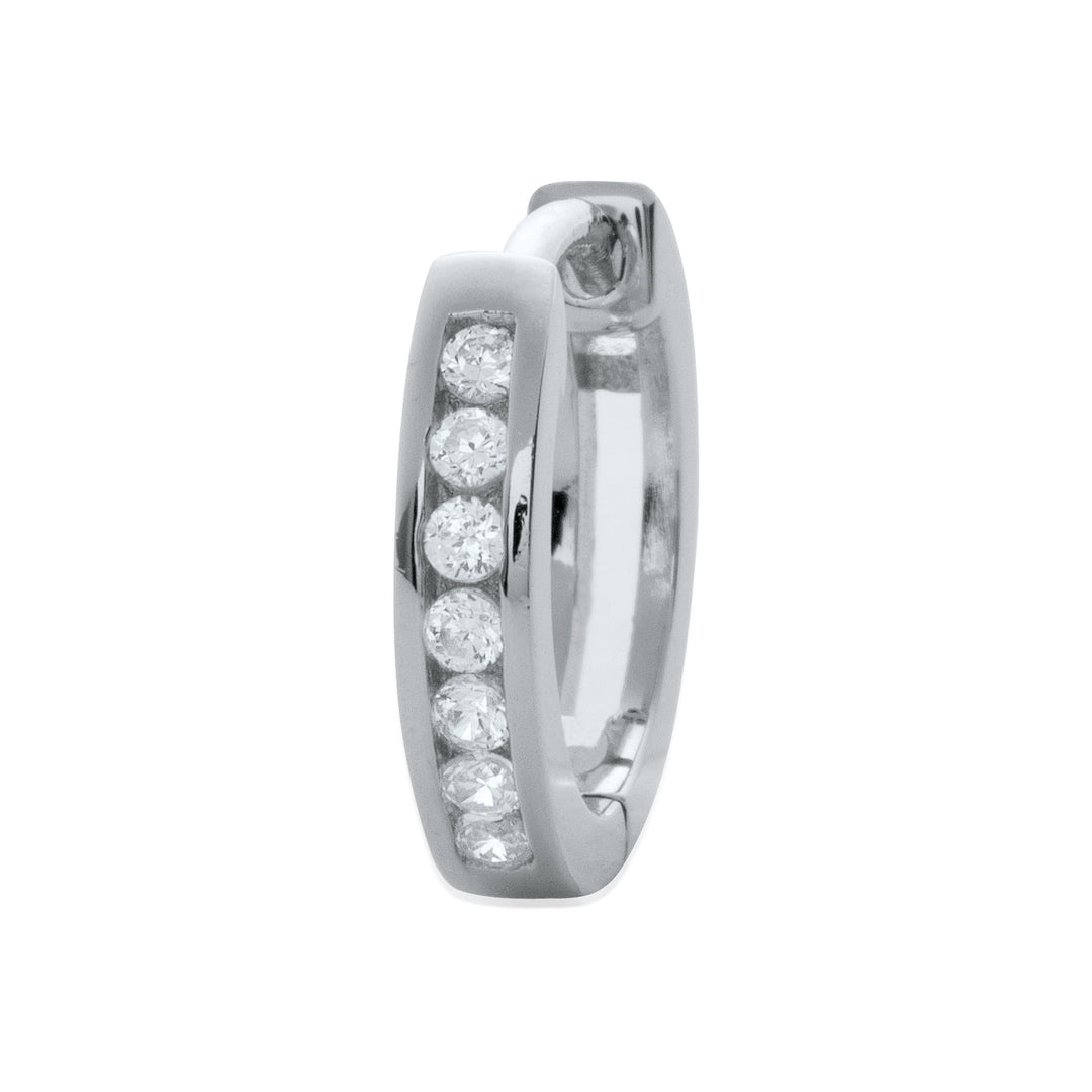 Boucles d'oreilles créoles Argent 925 Misty