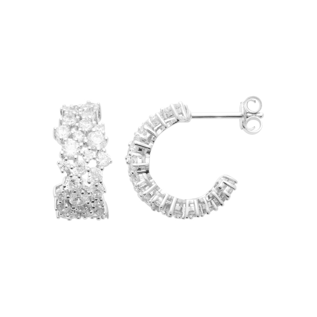 Boucles d'oreilles Argent 925 & Oz  Spark