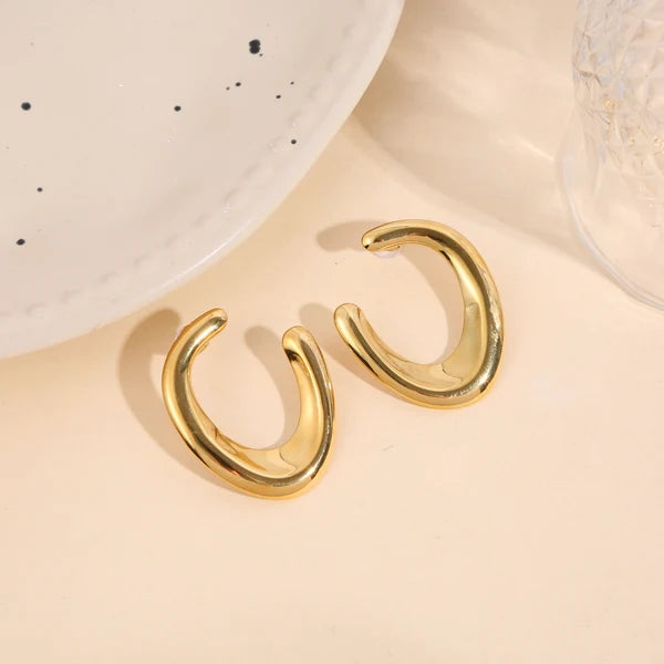 Boucles d'oreilles Acier inoxydable femme Grace