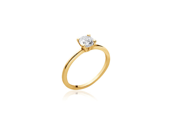 Bague Plaqué Or & Oz Promesa