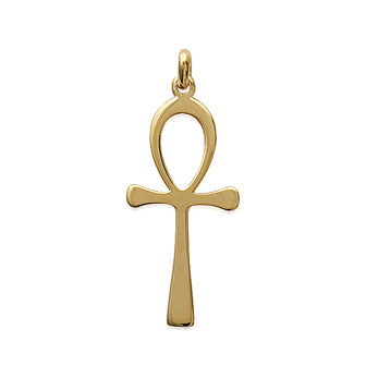 Pendentif Plaqué Or Ânkh