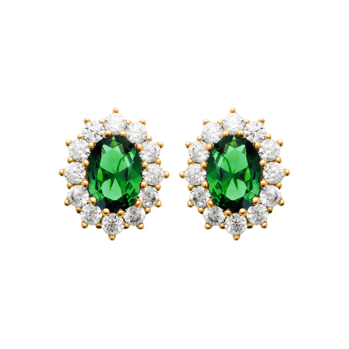 Boucles d'oreilles Plaqué Or & Oz Harlow