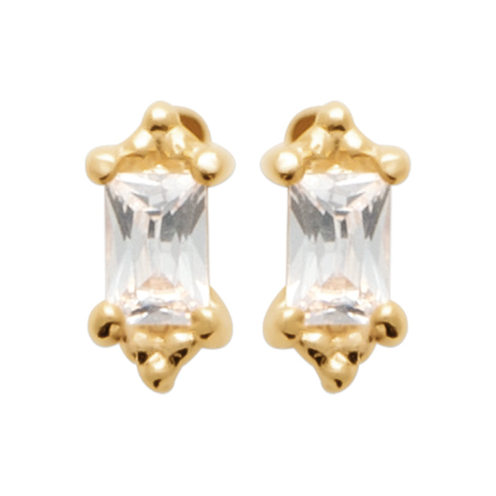 Boucles d'oreilles Plaqué Or & Oz Jana