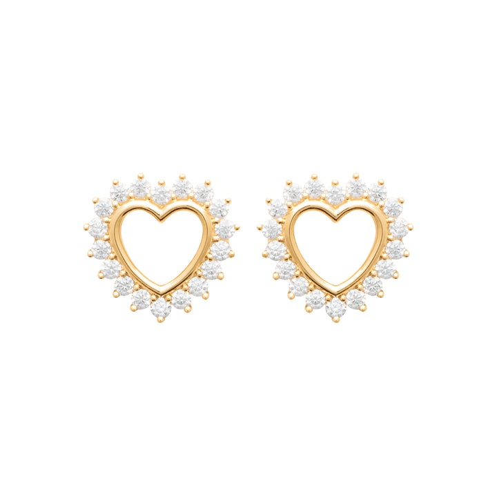Boucles d'oreilles Plaqué Or & Oz Cupido