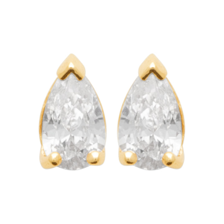 Boucles d'oreilles Plaqué Or & Oz Peach