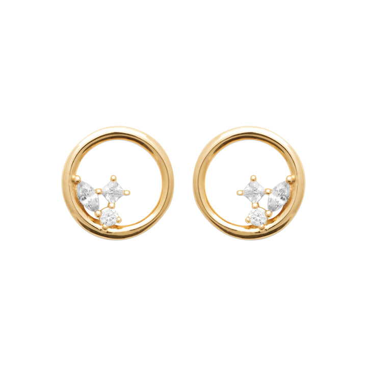 Boucles d'oreilles Plaqué Or & Oz Oprah