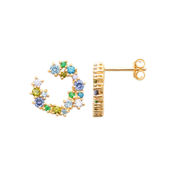 Boucles d'oreilles Plaqué Or & Oz Bouquet